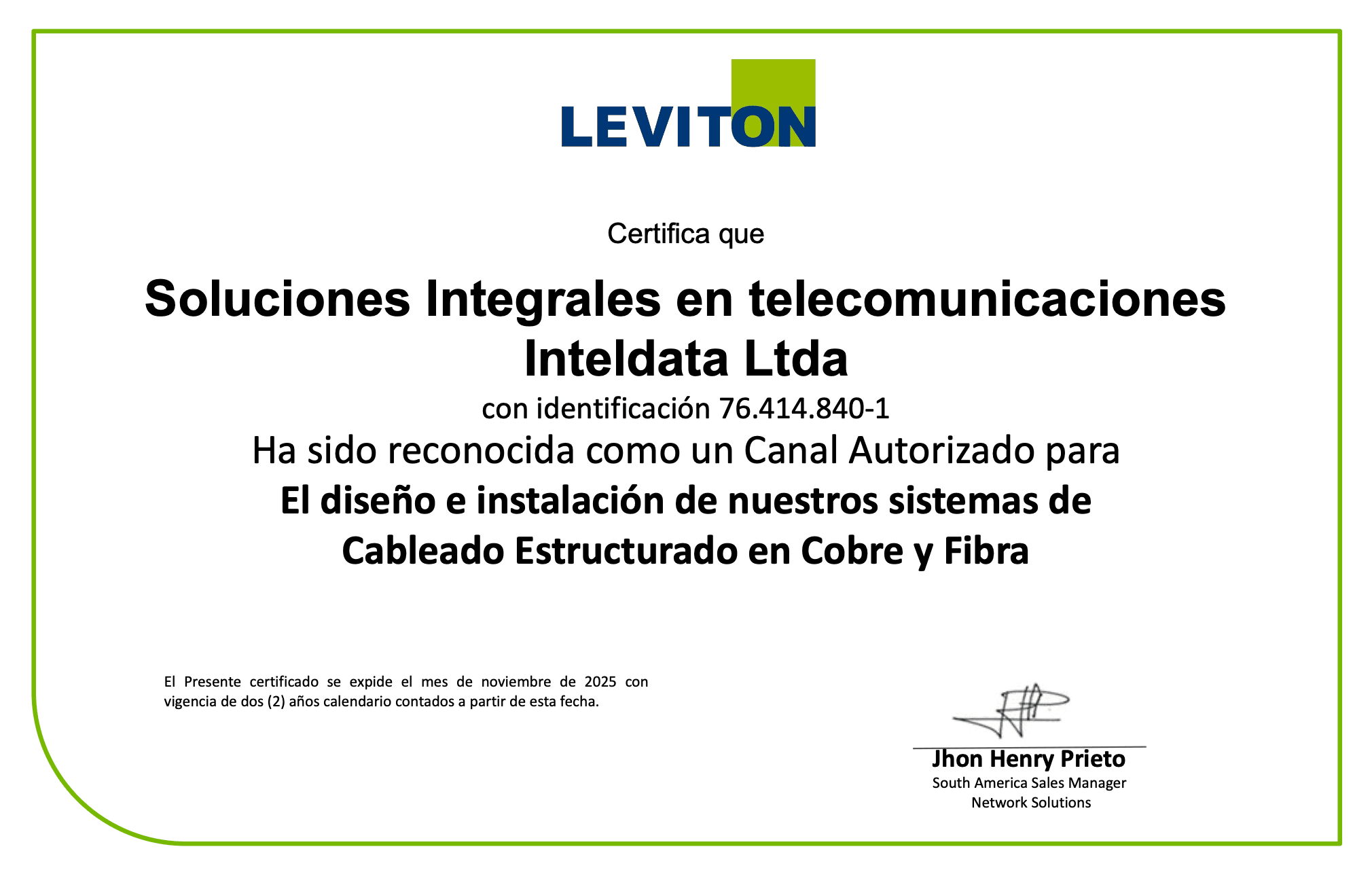 Certificado-Leviton-Inteldata